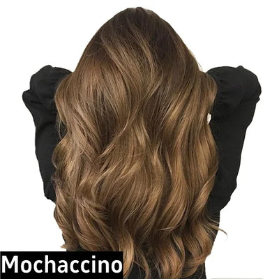 LuxeLocks Natural Lace Hair Net Human Hair Topper – Instantly Transform Your Look - 70% OFF