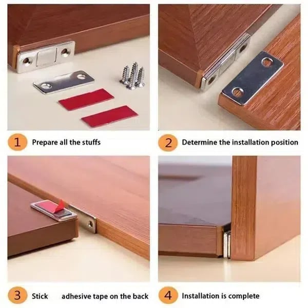 InvisiHold – End Slamming Doors & Messy Cabinets Without Changing Your Kitchen's Look - 1+5 FREE