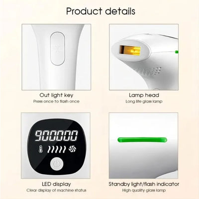 GlowBare IPL Hair Remover – Silky Skin Starts at Home - 50% OFF