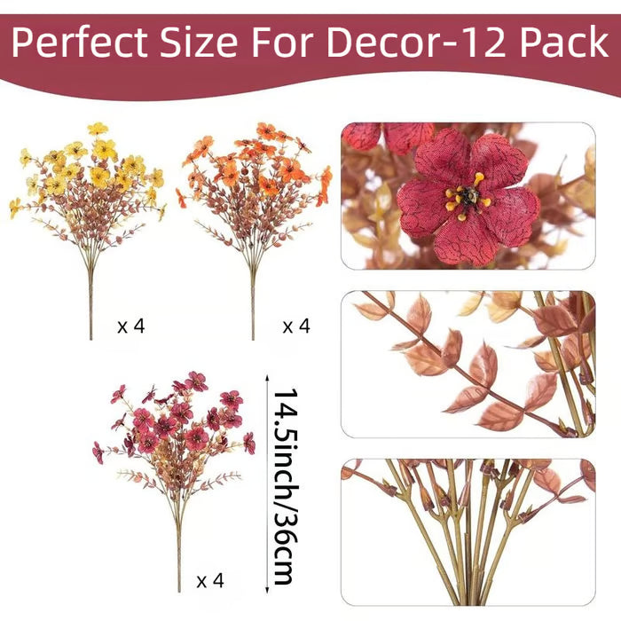 EverBrite Sunset Mums - A Perfect Fall Porch, Guaranteed - 4 pieces