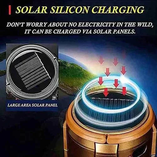 TrailGlow 3-in-1 Magnetic LED Camping Light – Light Where You Need It, Anytime, Anywhere - 50% OFF
