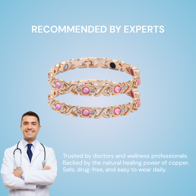 The MagnaCalm Copper Bracelet - Relief Disguised as Jewelry + 50% OFF