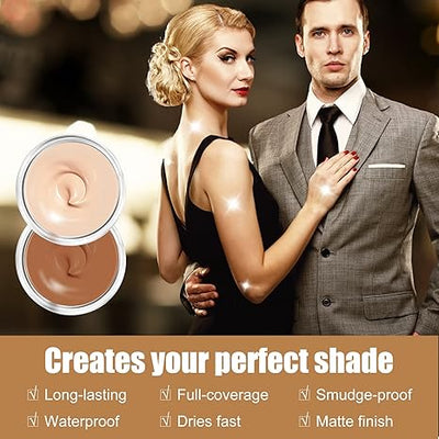 InkFade Veil Tattoo Concealer Makeup Cream - Full-Coverage, Waterproof, and Natural Finish - 50% OFF