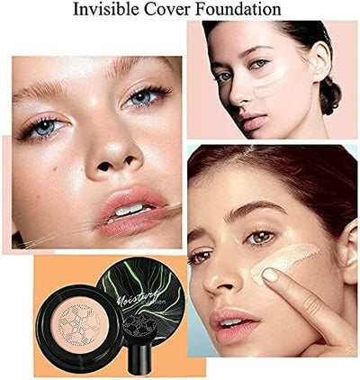 RadianceVeil Air Cushion Foundation – Your Flawless Skin Perfector - 50% OFF
