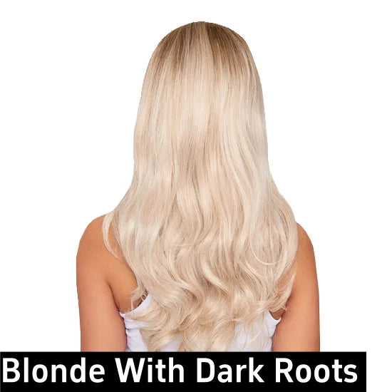 LuxeLocks Natural Lace Hair Net Human Hair Topper – Instantly Transform Your Look - 70% OFF