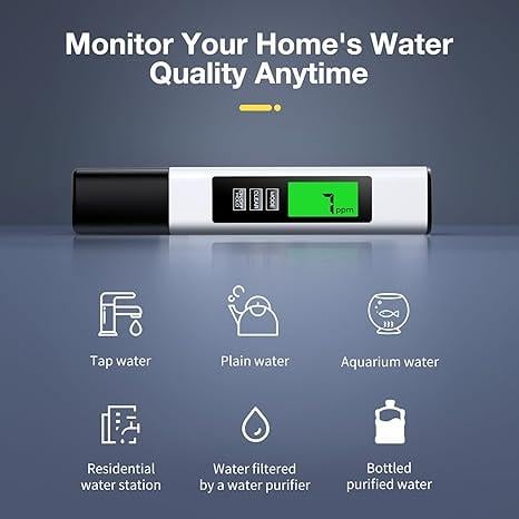 PureCheck 4-in-1 Digital Water Tester – Test Your Water with Confidence - 50% OFF