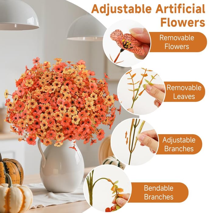 EverBrite Sunset Mums - A Perfect Fall Porch, Guaranteed - 4 pieces