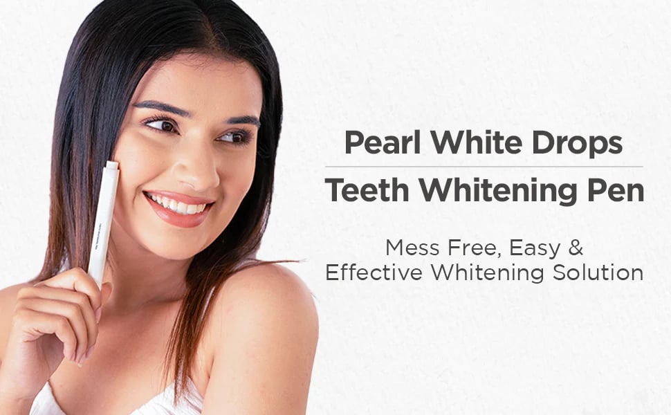 Pearl White Pen - A Whiter Smile in 30 Seconds - 1+1 FREE