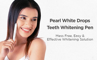 Pearl White Pen - A Whiter Smile in 30 Seconds - 1+1 FREE