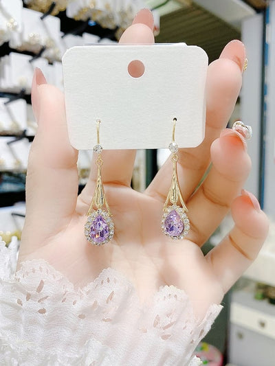 Azure Serenity Earrings – Embrace Tranquility and Elegance - 1+1 FREE