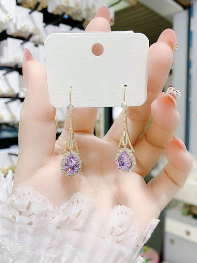Azure Serenity Earrings – Embrace Tranquility and Elegance - 1+1 FREE