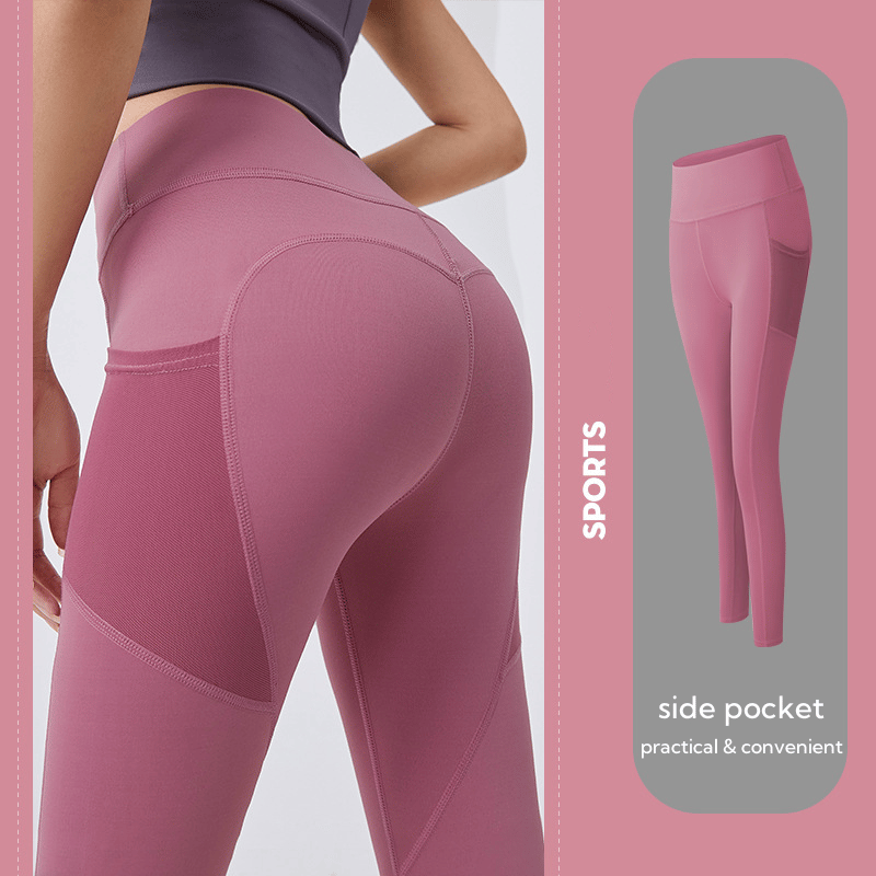CoreSculpt Side-Pocket Shaping Leggings – Control, Comfort, and Confidence in Every Move - 50% OFF