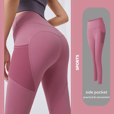 CoreSculpt Side-Pocket Shaping Leggings – Control, Comfort, and Confidence in Every Move - 50% OFF