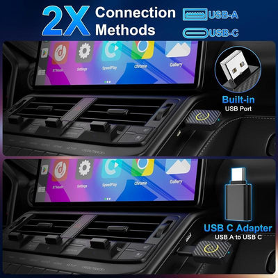 WirelessDrive Connect – Effortless CarPlay & Android Auto - 60% OFF