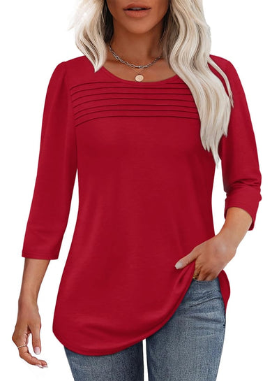 The DrapeFlow Tunic - The Ultimate Flattering Top - 50% OFF