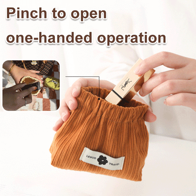 TieNest Corduroy Hair Tie Organizer - Chic Storage for Scrunchies & Bands - 50% OFF