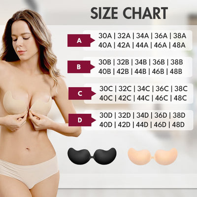 CurveLift Invisible Push-Up Bra – Seamless Support with Zero Straps - 1+1 FREE