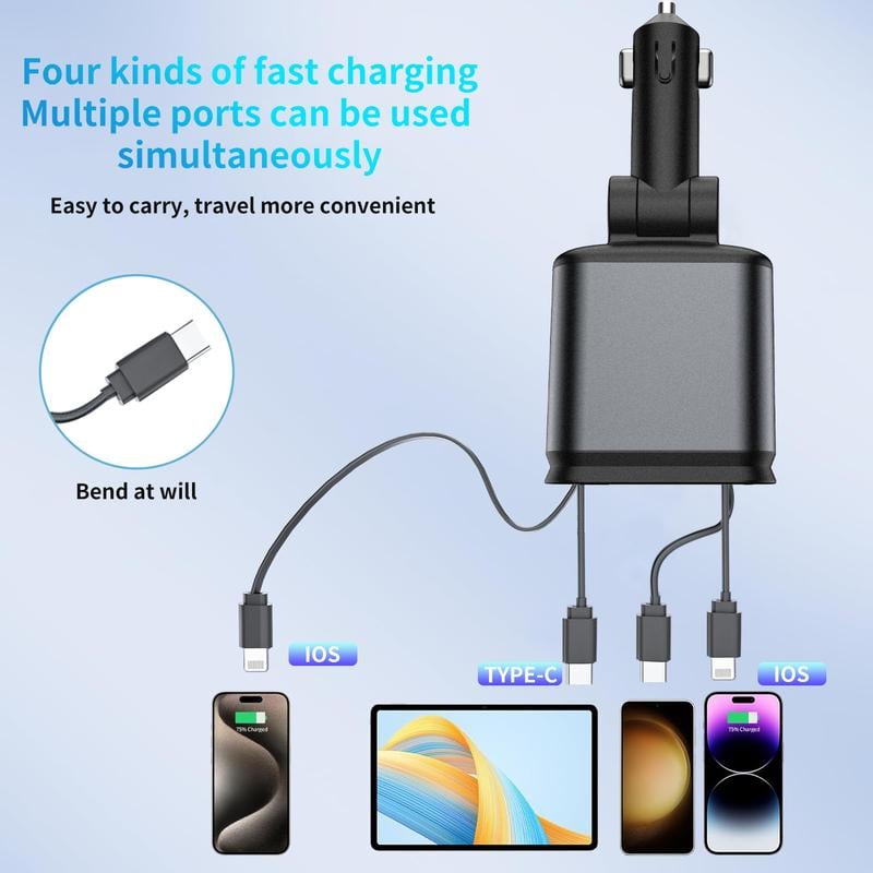 The AutoGlide Charger - The End of Car Cable Clutter - 50% OFF