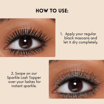 Sparkle Lash Topper - Instantly Add Dazzling Glitter to Any Look + FREE GIFT