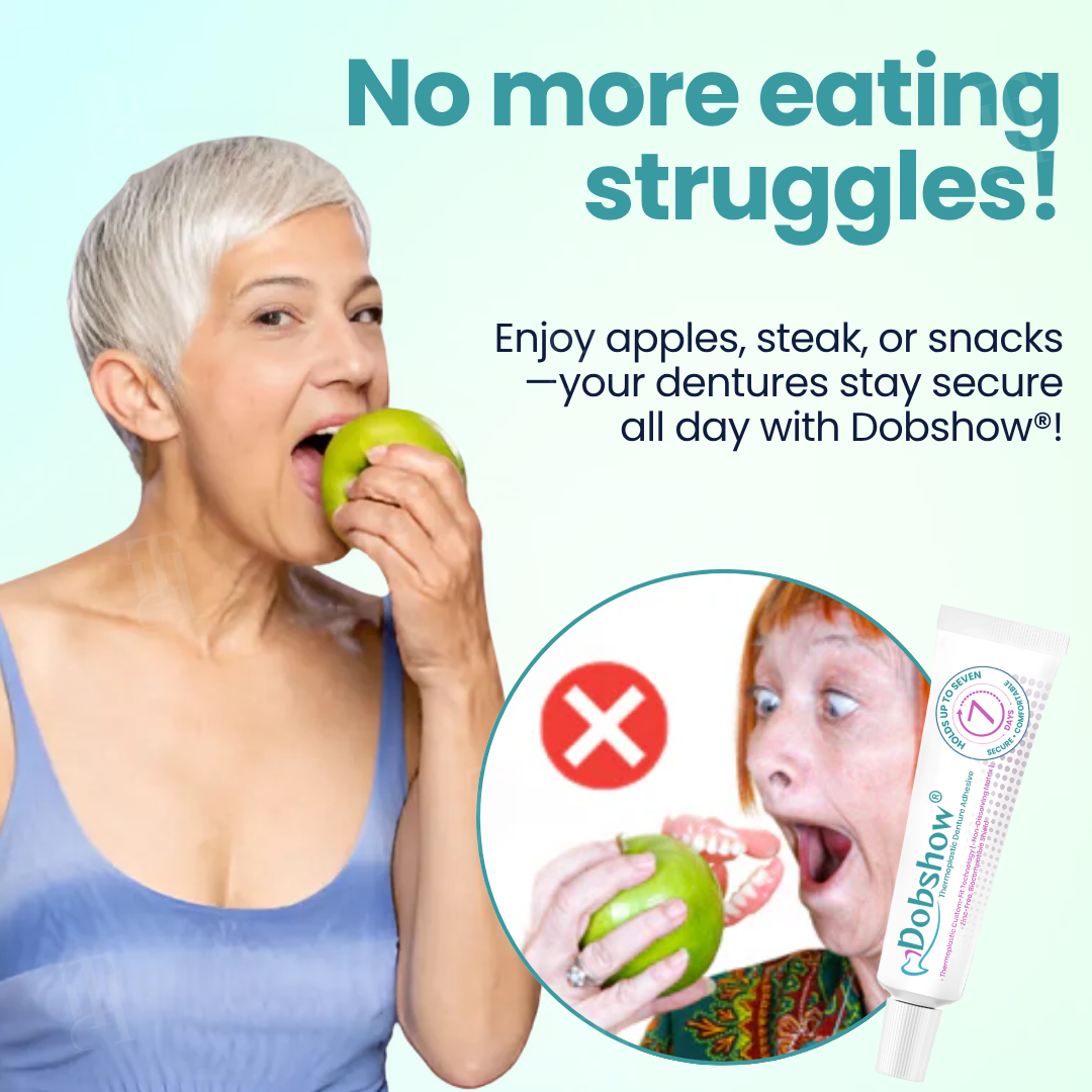 Thermoplastic Adhesive - 7-Day Denture Freedom + 50% OFF