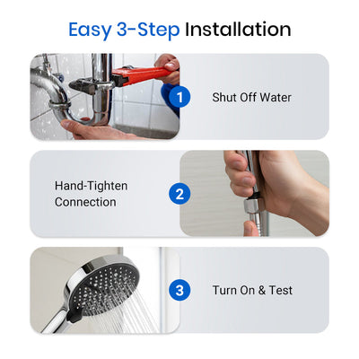 HydroBlast PowerShower - The Ultimate 2-in-1 Shower & Cleaner - 50% OFF
