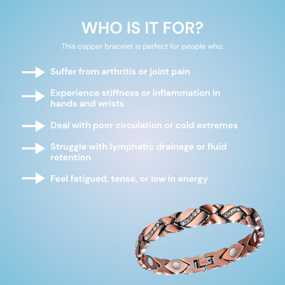 The MagnaCalm Copper Bracelet - Relief Disguised as Jewelry + 50% OFF