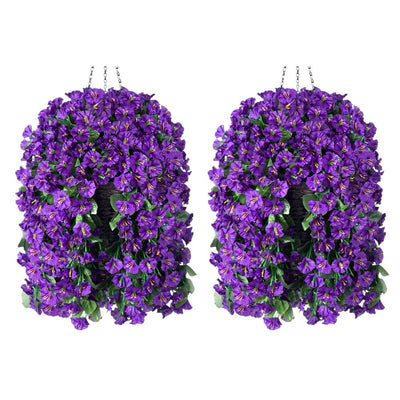 Lush-Bloom Hanging Basket - Effortless Outdoor Beauty + 50% OFF