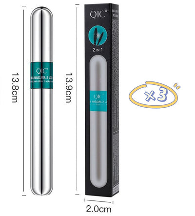 Vibely 4D Long-Lasting Mascara – Two Brushes, One Stunning Look - 50% OFF