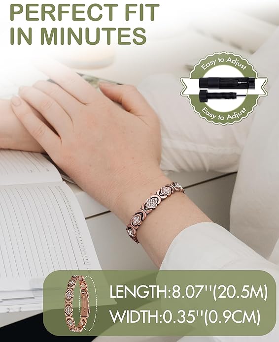 The MagnaCalm Copper Bracelet - Relief Disguised as Jewelry + 50% OFF