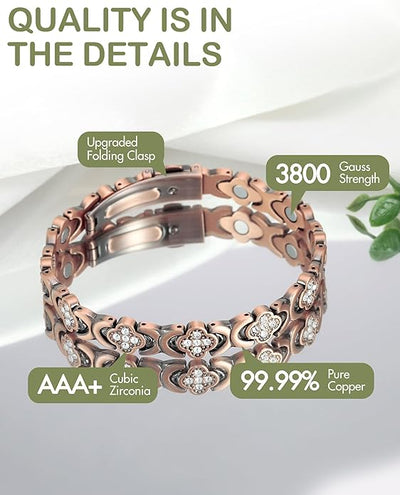 The MagnaCalm Copper Bracelet - Relief Disguised as Jewelry + 50% OFF
