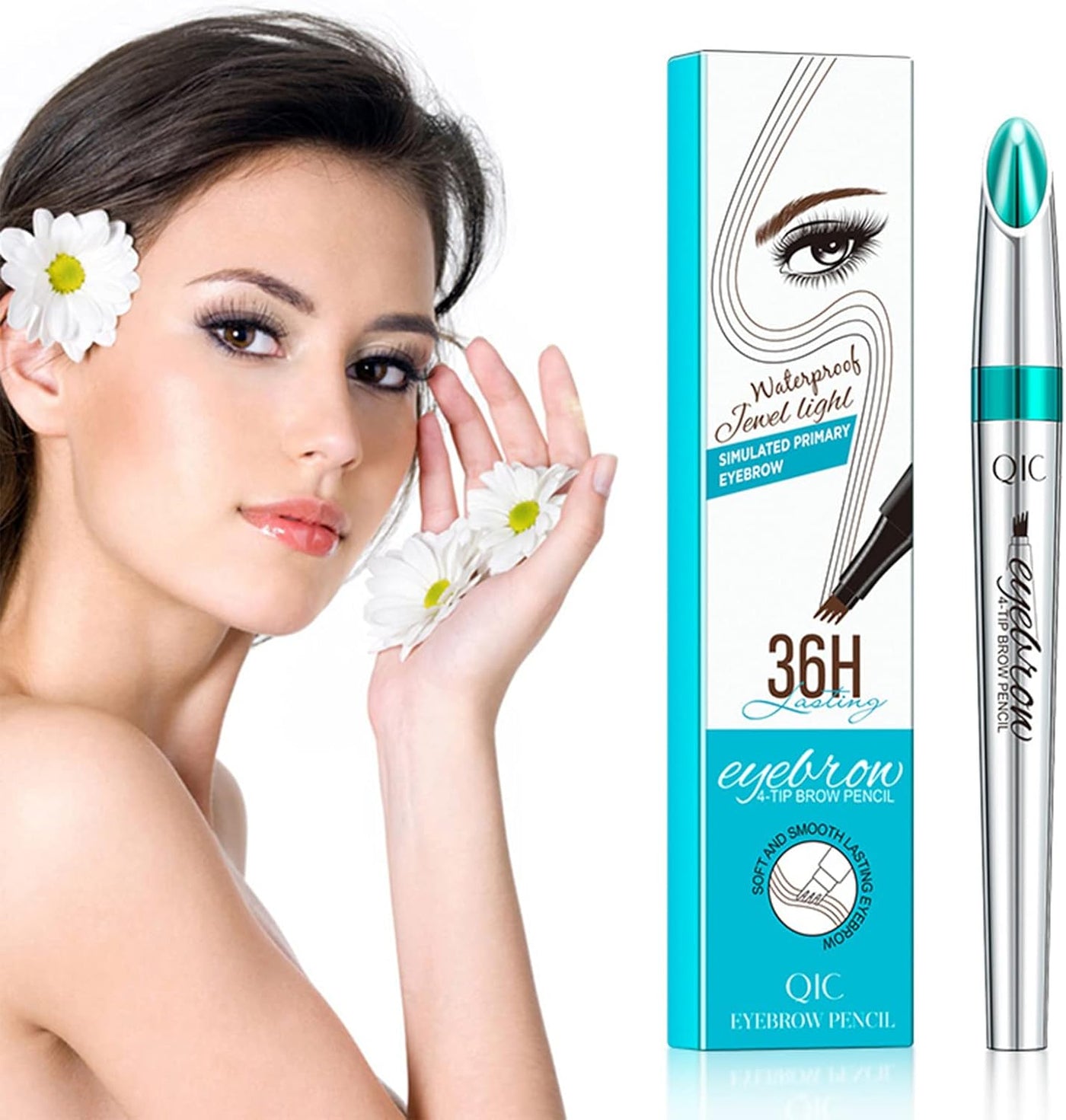 BrowMuse 3D Brow Define - Effortlessly sculpted, natural-looking eyebrows that last all day - 1+1 FREE