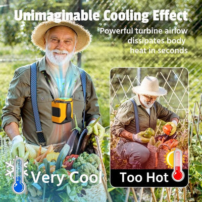 The CoolCore - Your Personal Wearable A/C - 50% OFF