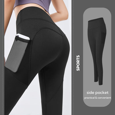 CoreSculpt Side-Pocket Shaping Leggings – Control, Comfort, and Confidence in Every Move - 50% OFF