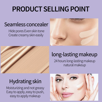 The Second-Skin Concealer - Full Coverage, Weightless Feel + 50% OFF