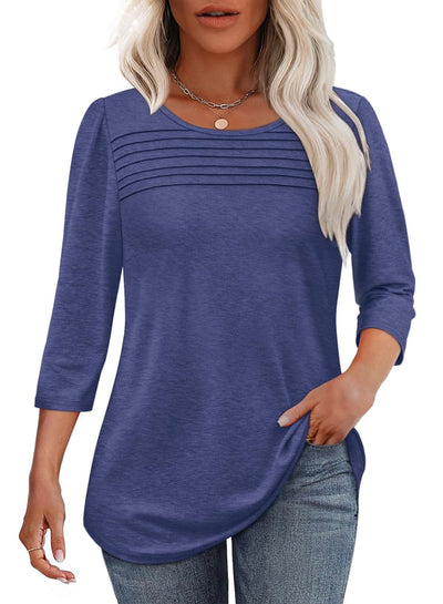 The DrapeFlow Tunic - The Ultimate Flattering Top - 50% OFF