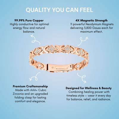 The MagnaCalm Copper Bracelet - Relief Disguised as Jewelry + 50% OFF