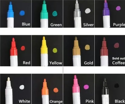 1 + 1 FREE - TireArt Waterproof Paint Pen – Customize Your Ride, Your Way