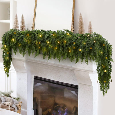 The EverLush Cedar Garland - Cozy Glow, Zero Hassle + CHRISTMAS HOT SALE 50% OFF