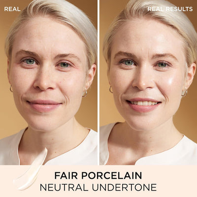 LuminEssence Veil + Radiant Perfection, Weightless Protection - 50% OFF + Free Brush