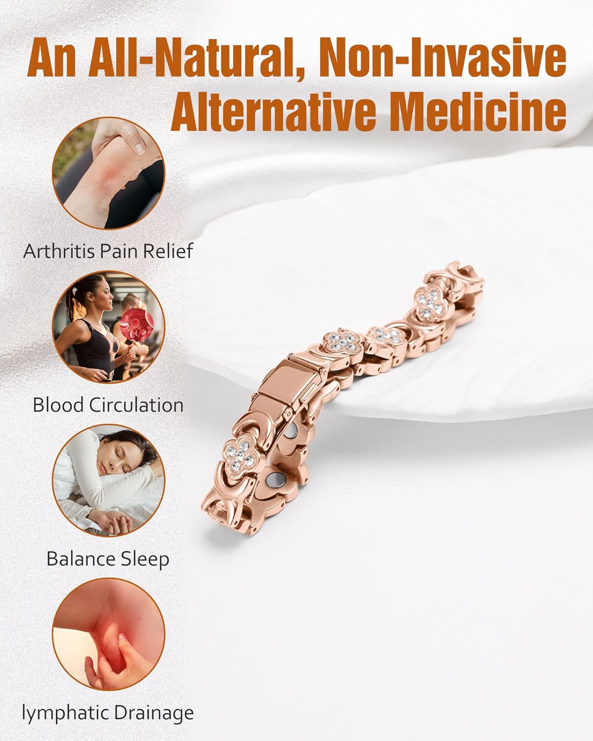 The MagnaCalm Copper Bracelet - Relief Disguised as Jewelry + 50% OFF