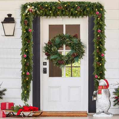 The EverLush Cedar Garland - Cozy Glow, Zero Hassle + CHRISTMAS HOT SALE 50% OFF