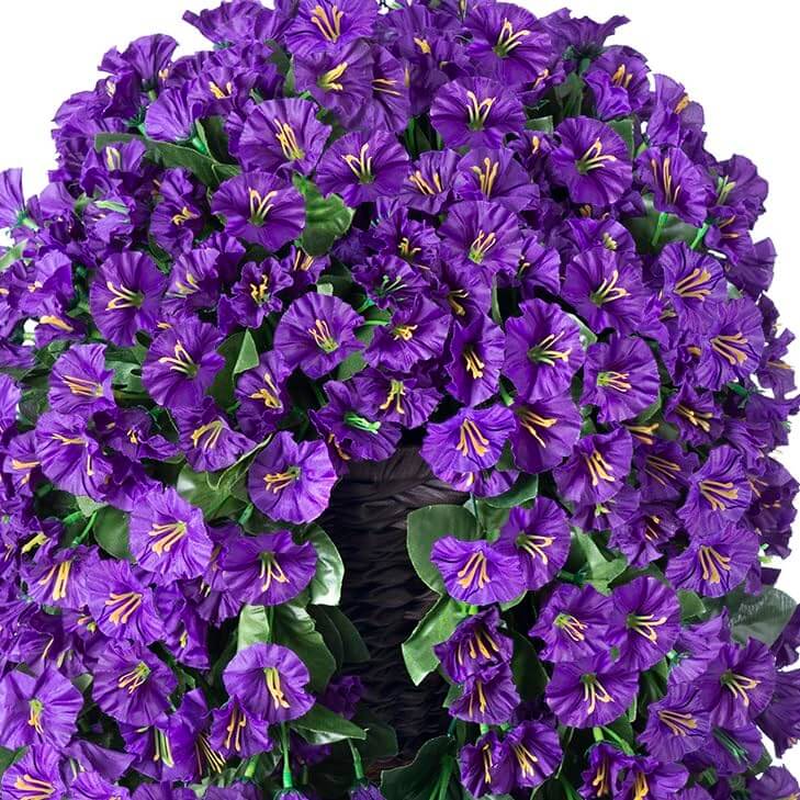 Lush-Bloom Hanging Basket - Effortless Outdoor Beauty + 50% OFF