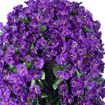 Lush-Bloom Hanging Basket - Effortless Outdoor Beauty + 50% OFF
