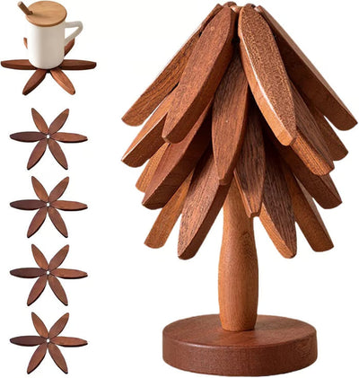 The CozyTree Trivet Set - Protect Your Table, Decorate Your Kitchen + 50% OFF
