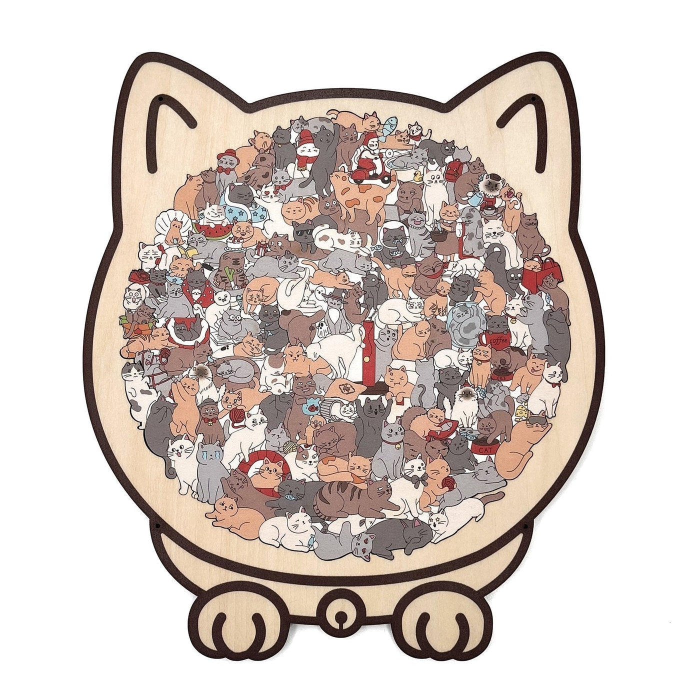 The Cat-Shaped Puzzle - The Purr-fect Gift for Stress Relief + 50% OFF