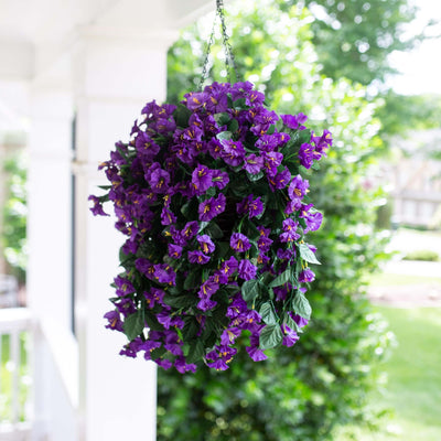 Lush-Bloom Hanging Basket - Effortless Outdoor Beauty + 50% OFF