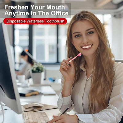 FreshMate 5-in-1 Disposable Toothbrush Set – Clean Teeth Anywhere, Anytime - 50% OFF