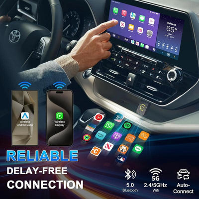 WirelessDrive Connect – Effortless CarPlay & Android Auto - 60% OFF