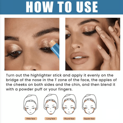 GlowSculpt Stick Duo – Bronzer / Contour & Blush Stick Bestseller Makeup Combo - 50% OFF
