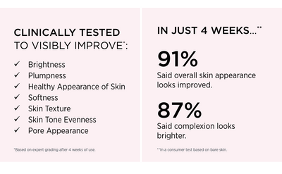 LuminEssence Veil + Radiant Perfection, Weightless Protection - 50% OFF + Free Brush